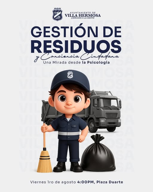 Ayuntamiento de Villa Hermosa respalda la educación y la conciencia ambiental