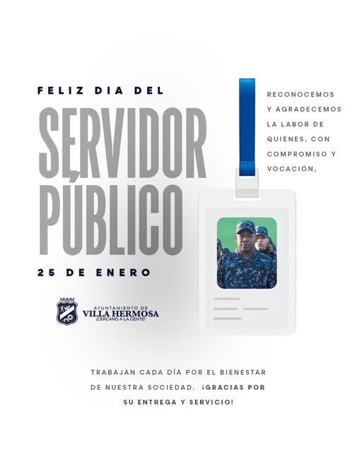 !FELIZ DÍA DEL SERVIDOR PÚBLICO¡